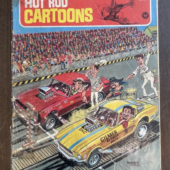 Hot Rod Cartoons Other - VINTAGE & RARE — Hot Rod Cartoons Comic - January 1968 Edition
